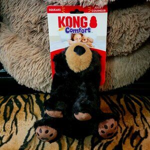 Kong Dog Comforts Grizzly Bear Large New!